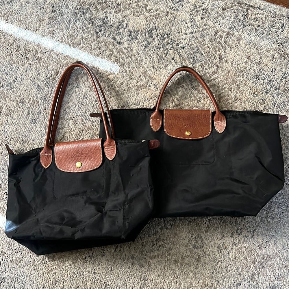 Small (only) and Medium Longchamp bags
